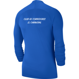 Camiseta técnica azul Club de corredores El Cañaveral